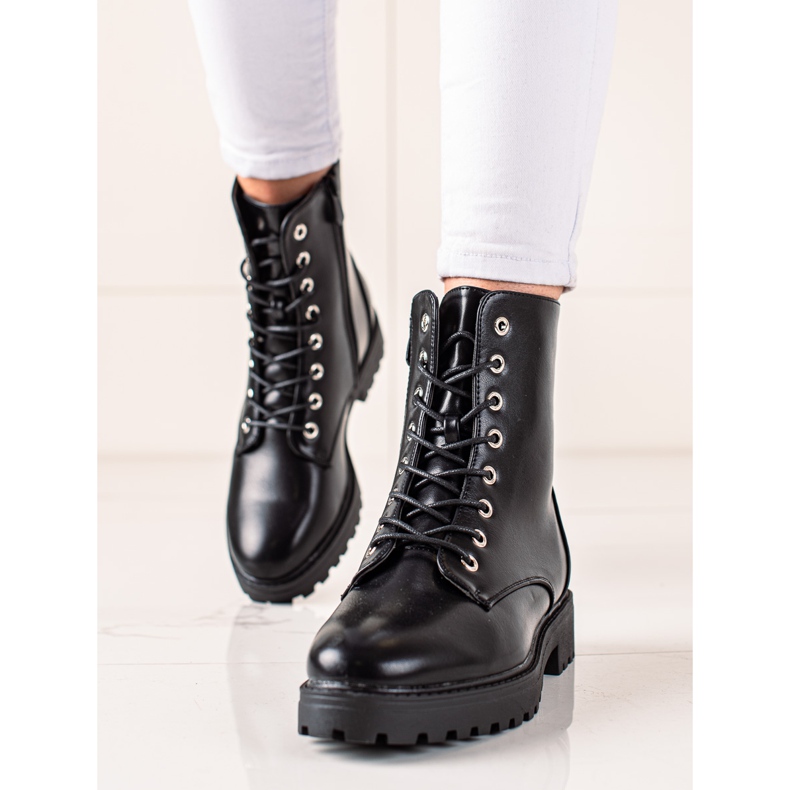 Bestelle Klassiska fångare med dekorativ dragkedja svart 1