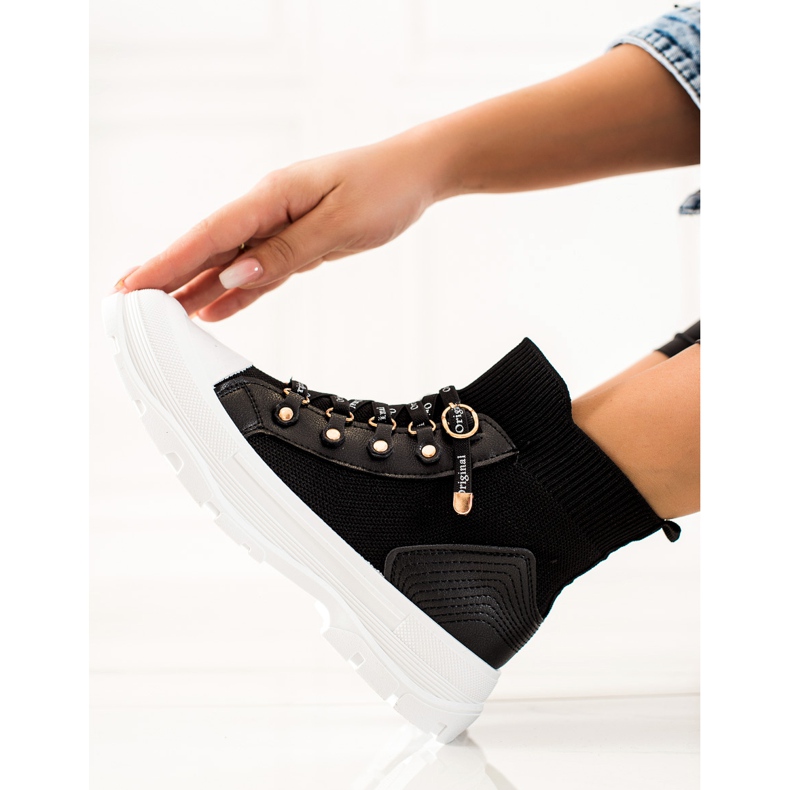 Goodin Mode High Sneakers svart 1