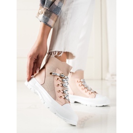 Goodin Mode High Sneakers rosa 1