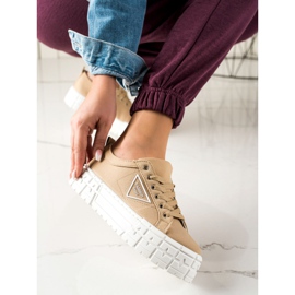 Goodin Bruna modeskor beige 1