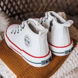 Barnhöga sneakers Big Star II374004 Vit ['vit'] 1