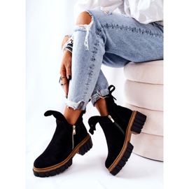 PA2 Svarta Cadence varma stövlar med dragkedja 1