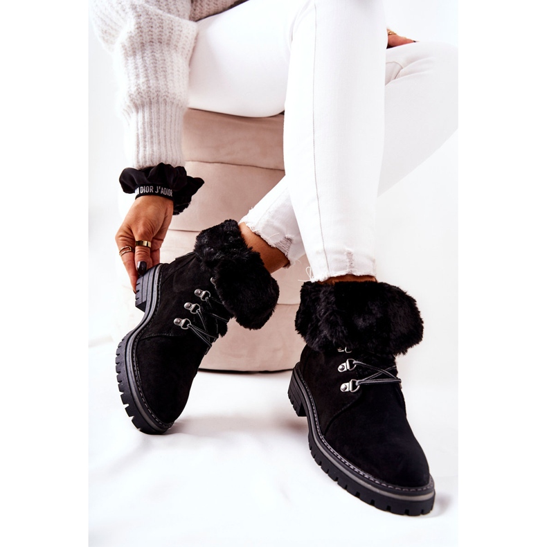 Svarta Nelby Black Warm Boots 1