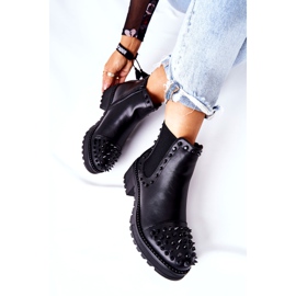 PG1 Svarta Comonis Jodhpur-stövlar med strålar 1