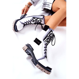 Läderstövlar Varma stövlar Maciejka Vit 05113-11 svart 3