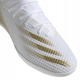 Adidas X GHOSTED.3 I EG8204 fotbollsskor vit 3