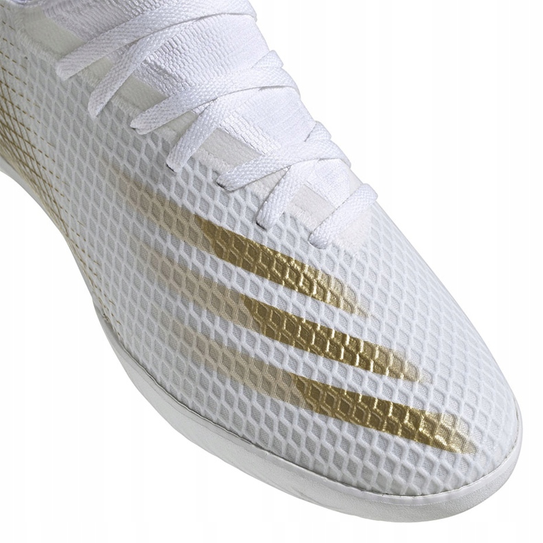 Adidas X GHOSTED.3 I EG8204 fotbollsskor vit 3