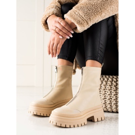 Seastar Klassiska arbetare med dragkedja beige 1