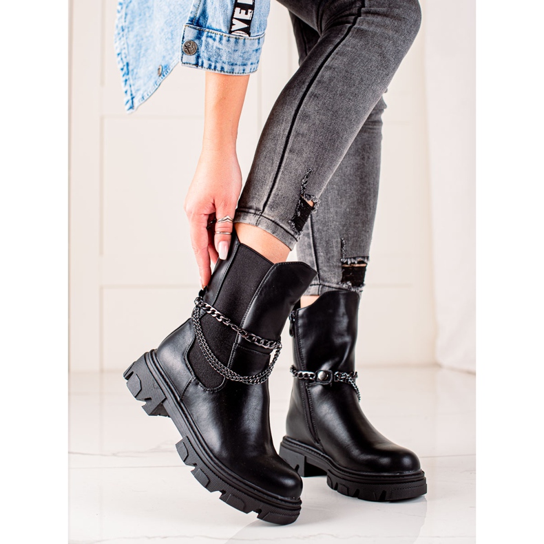 Gogo Uppvärmda högarbetare svart 1