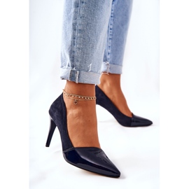 Läder Monnari 0170-020 Klackskor Svart 1