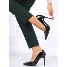 Högklackat dam Ida Black svart 1