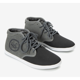 Gråa sportskor för män Raoul sneakers 1