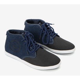 Marinblå sportskor för män Raoul sneakers 1