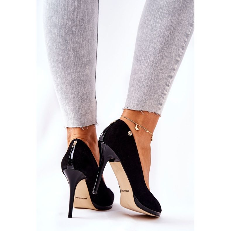 Mocka Monnari 0490-020 Svarta höga klackar 1