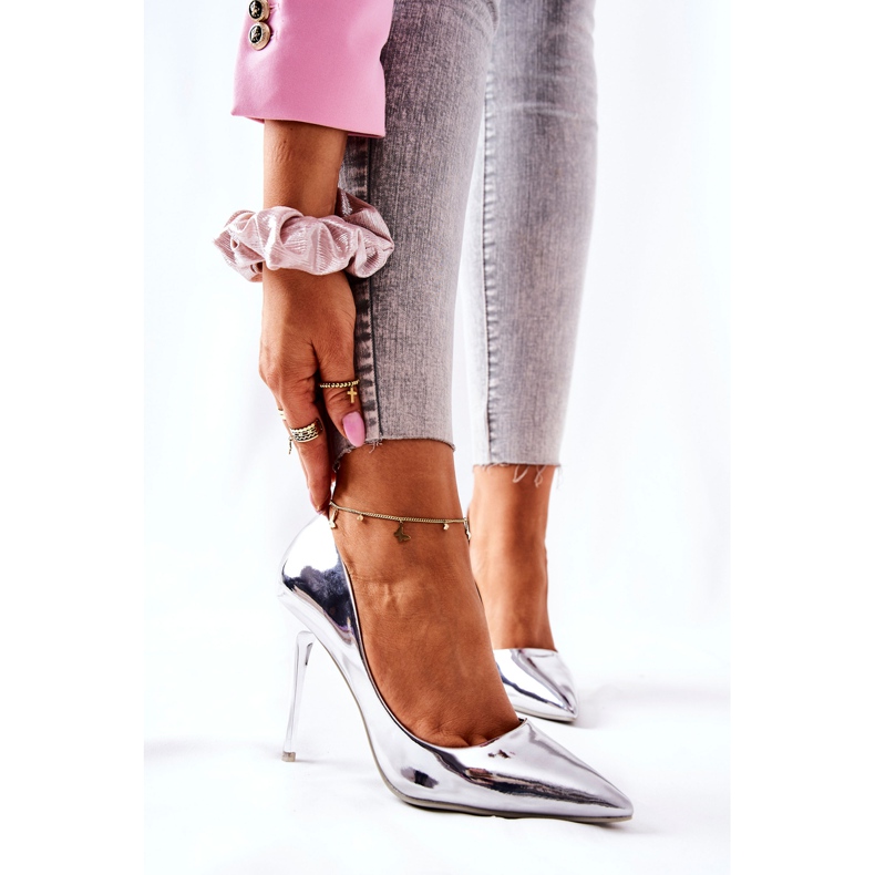 PG2 Elegant spegel Adrinnah Silver klackar 2