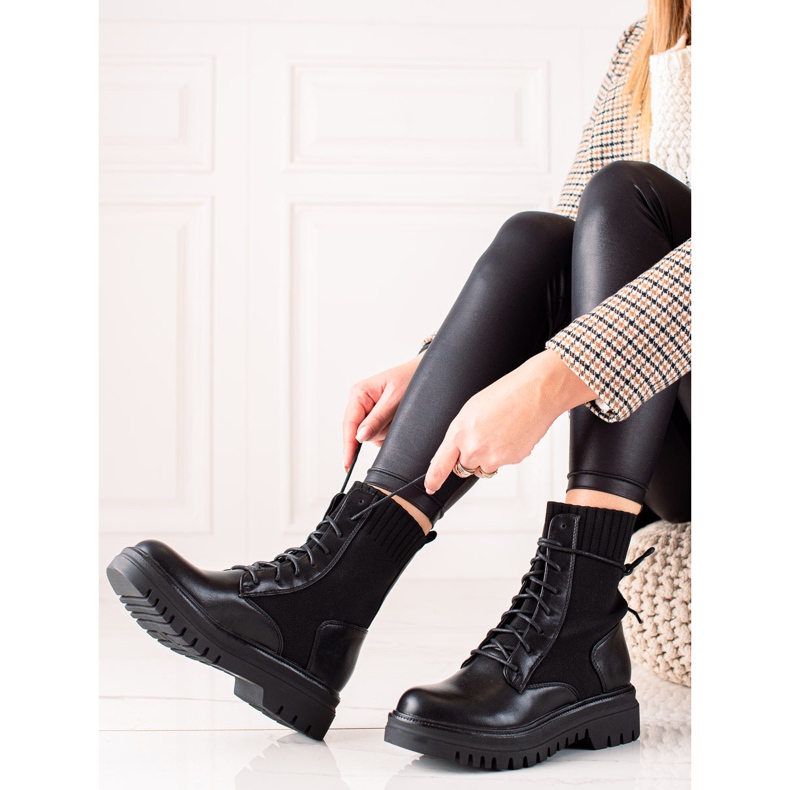 Seastar High Black Trappers svart 2