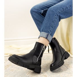 Svarta isolerade stövlar från Barga 1