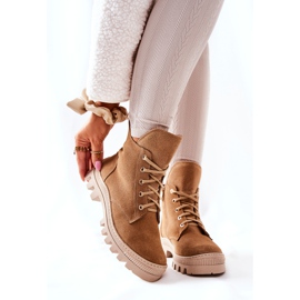 PF1 Varma mockastövlar Camel Annabeth beige 2