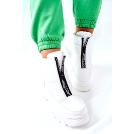 Vinceza Trappers stövlar för kvinnor Vit Echowen svart 1