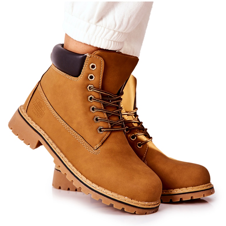 PH1 Women's Trappers Warm Dark Beige Crush gul 5