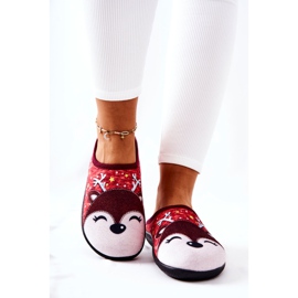 WJ1 Varma rentofflor Red Taffy röd mångfärgad 1