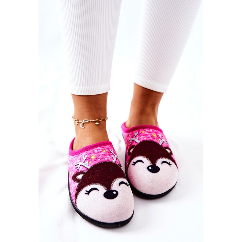 WJ1 Varma tofflor Ren Rosa Taffy 1