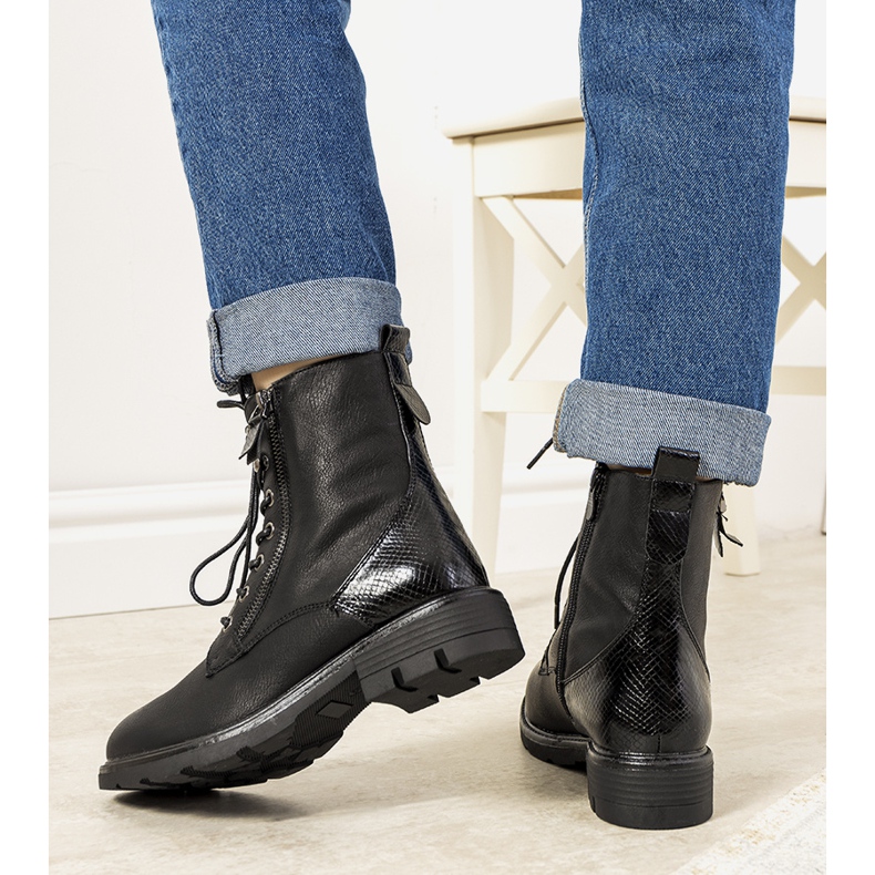 Gaspar svarta isolerade stövlar 1