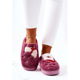 WJ1 Jultofflor Santa Claus Och Violett Ren 2