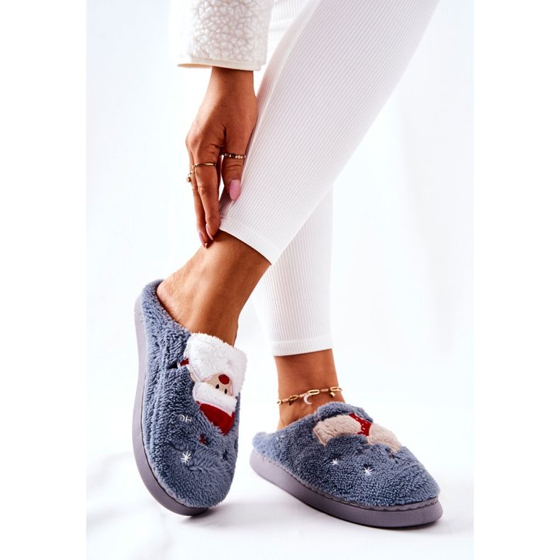 WJ1 Jultofflor jultomten och grå renar 2