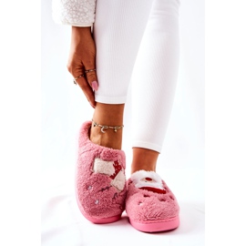 WJ1 Jultofflor Santa Claus Och Rosa Renar 1