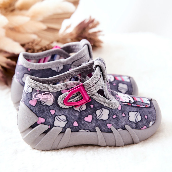 BEFADO S.A. Skor Tofflor Befado Kotki 110P326 Grå 2