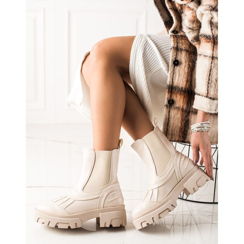 Seastar Beiga slip-on stövlar beige 2