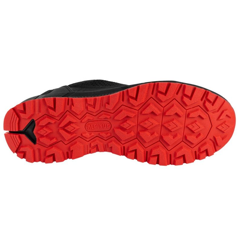 Alpinus Seville M JS43575 vandringsskor svart röd 6