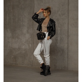 PM1 Black Warm Boots Trappers Black Demaris svart 1