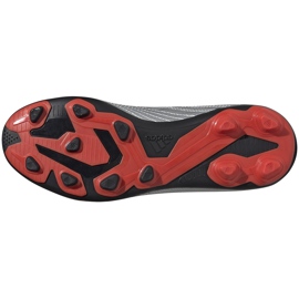 Adidas Predator 19.4 FxG Jr G25822 fotbollsskor silver- 6