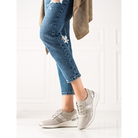 Evento Läder Silver Sneakers beige 1