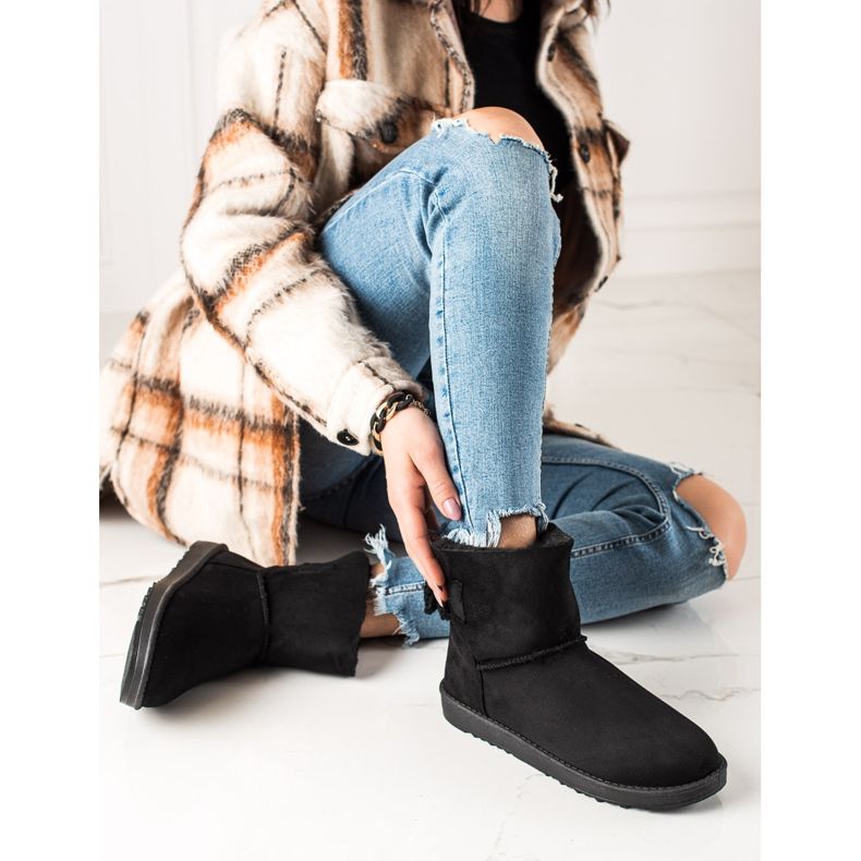 TRENDI Svart mocka Mukluki 1