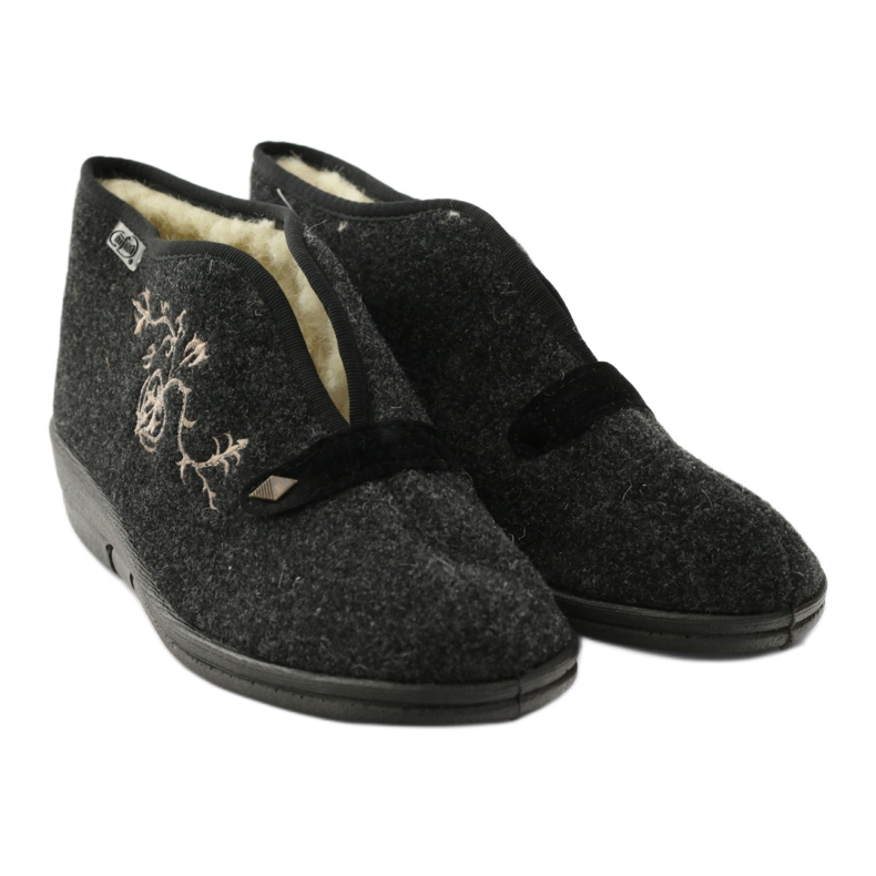 Dr.ORTO Befado damtofflor med fårpäls 031d028 grå 5