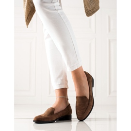 M.Daszyński Eleganta loafers i mocka brun 2