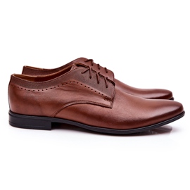 Bednarek Polish Shoes Eleganta läderskor Bednarek 724 Brun 1