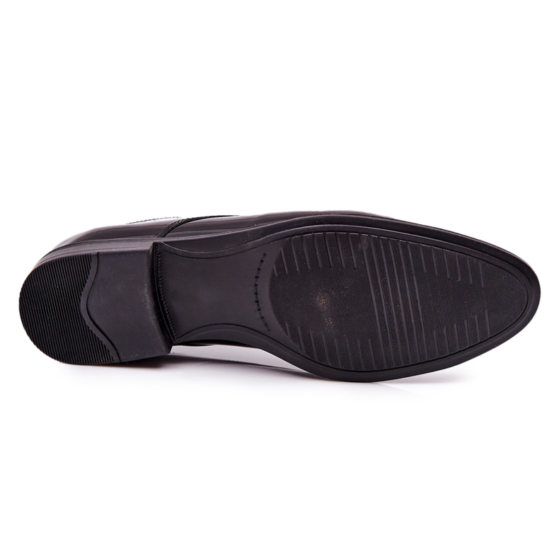 Bednarek Polish Shoes Eleganta Lackade Läderskor Bednarek 724 Svart 2