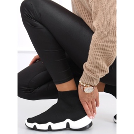 Nova Black strumpor högtoppade strumpor svart 2