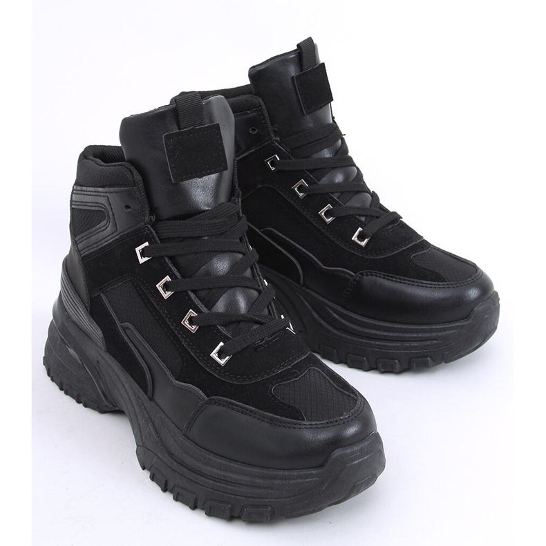 Diana Black high-top sneakers svart 2
