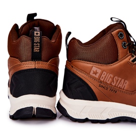 Höga sportskor Big Star II174179 Brun svart 3