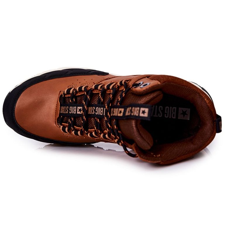 Höga sportskor Big Star II174179 Brun svart 5