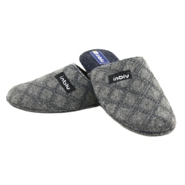 Befado Inblu herrskor 155M009 blå grå 4