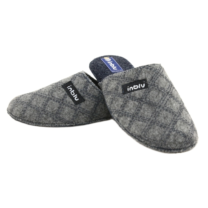 Befado Inblu herrskor 155M009 blå grå 4