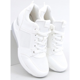 Wisto White wedge sneakers vit 1