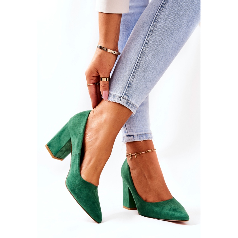 WS1 Pumpar På En Stång Mocka Grön Florena 2