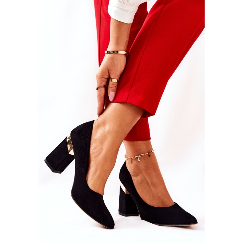 Lewski Shoes Mocka Pumps Lewski 3117 Svart 1